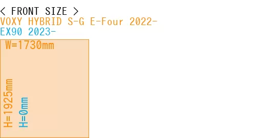 #VOXY HYBRID S-G E-Four 2022- + EX90 2023-